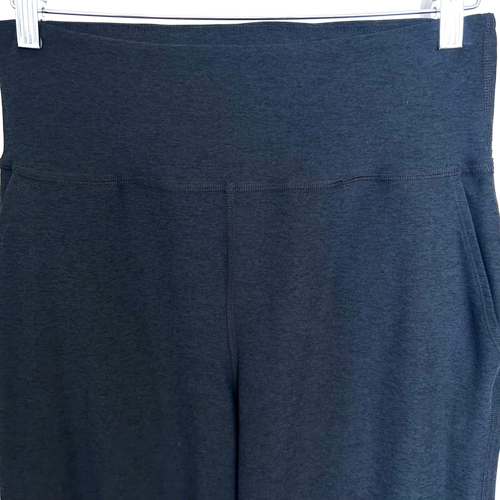 Beyond Yoga Spacedye High Waisted Wide Leg Pants Dark Gray Medium Pocket - Picture 10 of 10